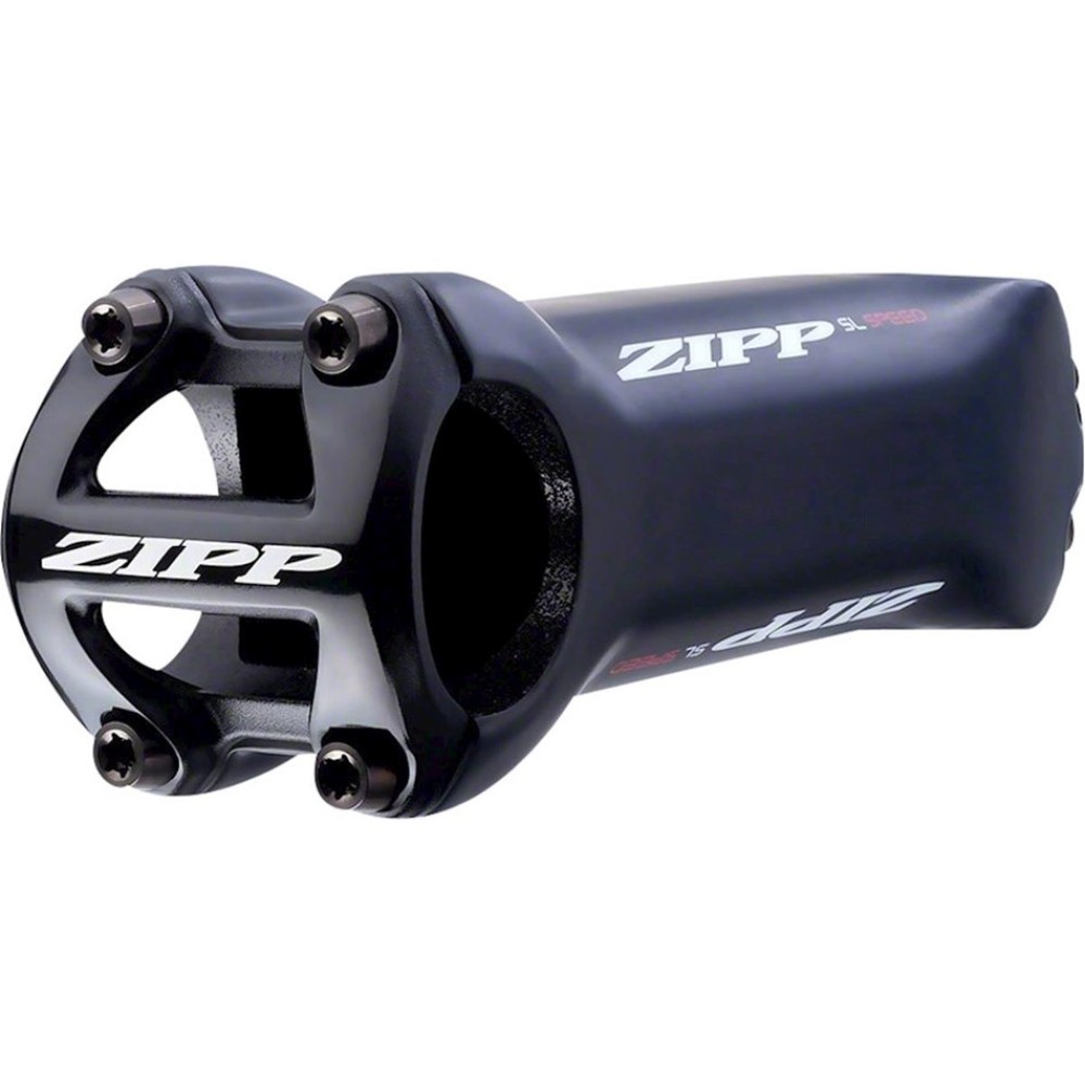 ***ZIPP SL SPEED CARBON 6* 31.8 H/BAR STEM 90MM WHITE DECAL