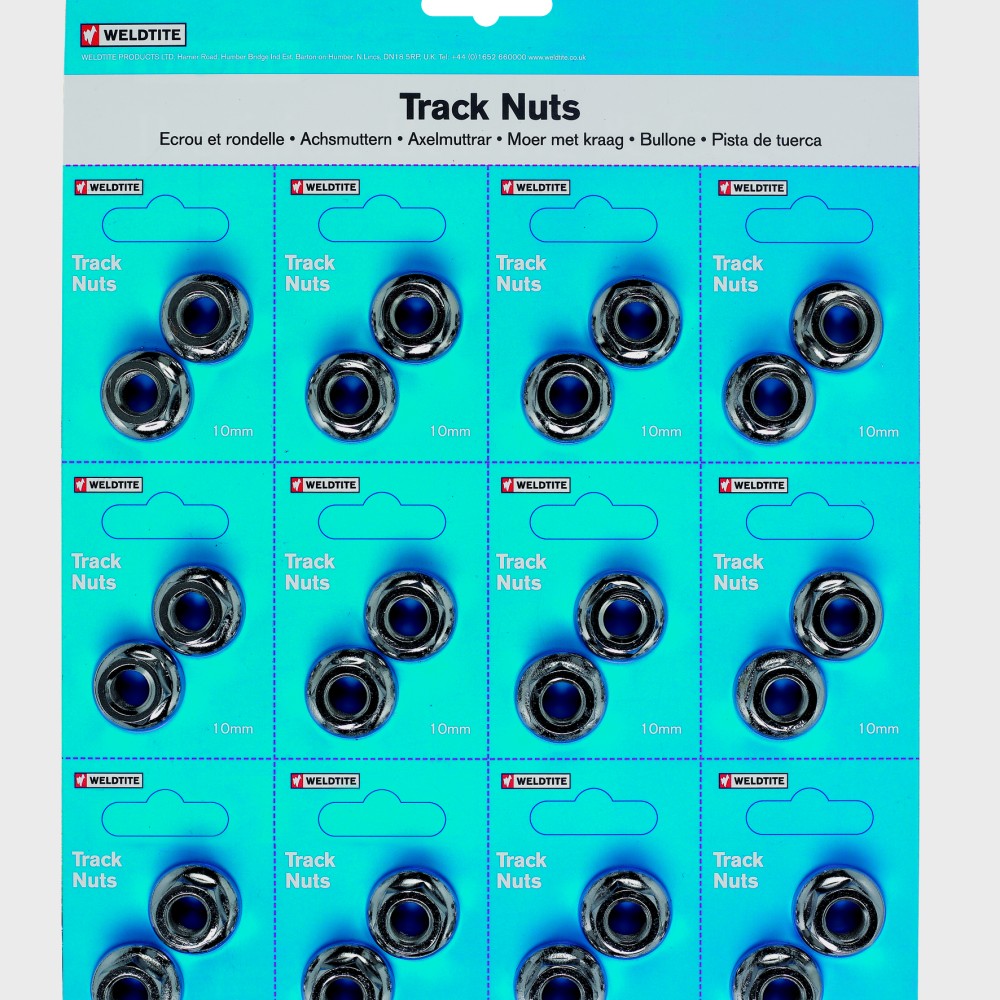 AXLE TRACK NUTS 3/8 - Pair (08362)