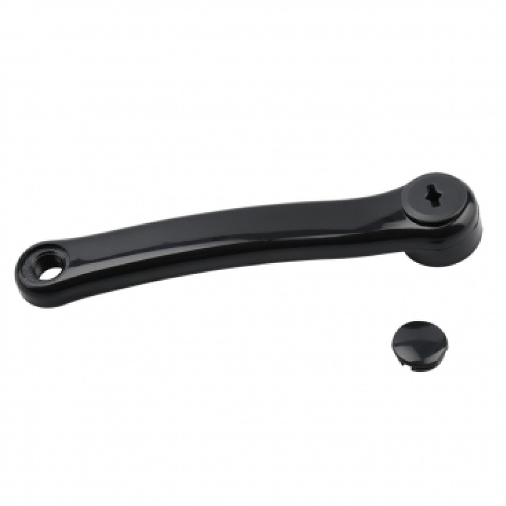 LH CRANK 170mm PLASCOAT DIAMOND - BLACK (352663 / CW392)