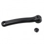 LH CRANK 170mm PLASCOAT DIAMOND - BLACK (352663 / CW392)