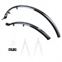 OXFORD 700C HYBRID DELUXE MUDGUARD - BLACK MG38