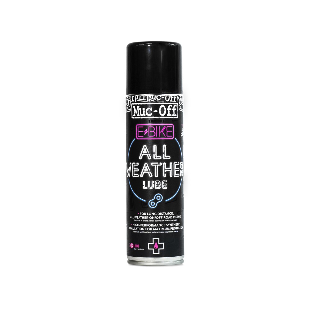 MUC-OFF *E-BIKE* ALL WEATHER CHAIN LUBE 250ml (20283)