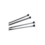CABLE TIES SMALL-100mm - BLACK (100 Pack)