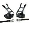 OXFORD TOE CLIP+STRAP RESIN - BLACK (TC952)