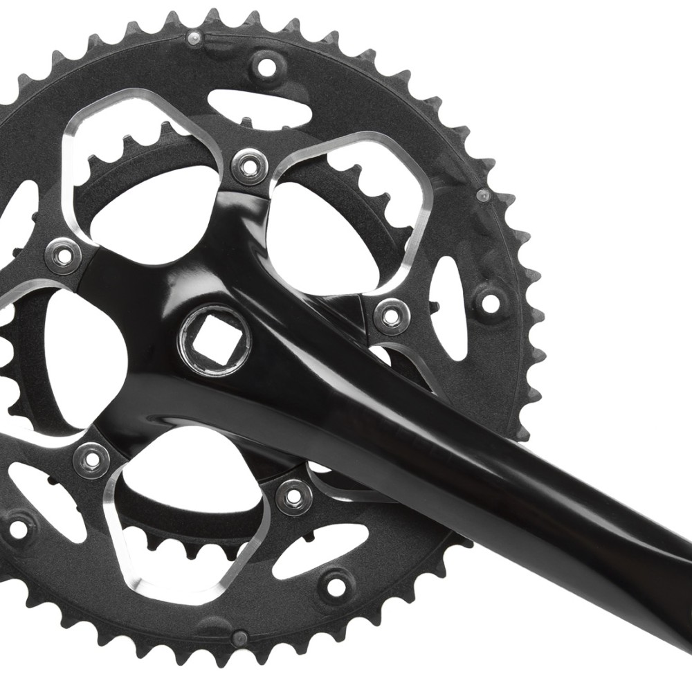 34/50T 172.5mm 10-Spd SQ TAPER CHAINSET - ALLOY BLACK