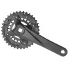 36-22T 175mm 10-Spd DOUBLE CHAINSET - ALLOY/STEEL