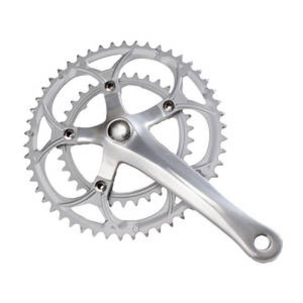 34/50T 170mm 9-Spd SQ TAPER CHAINSET - ALLOY SILVER