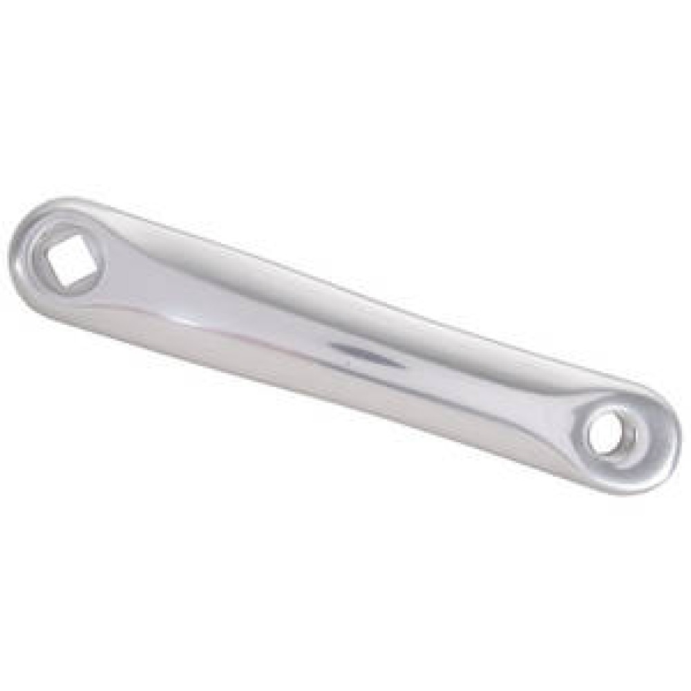 LH CRANK 170mm ALLOY COTTERLESS DIAMOND - SILVER