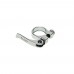 S/P CLAMP ALLOY 34.9 QR SILVER