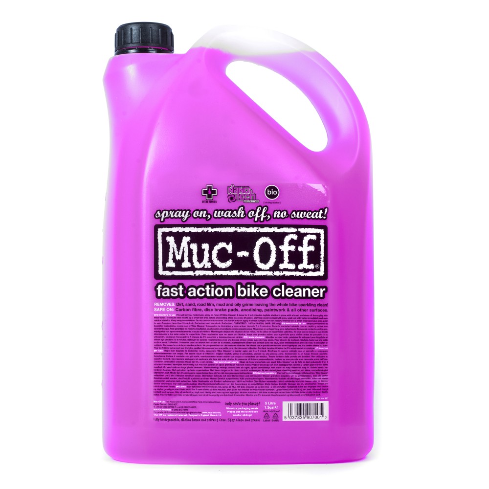 MUC-OFF NANO TECH BIKE CLEANER - 5L BOTTLE  (907)