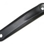 LH CRANK 170mm S.R. SQUARE HOLE - BLACK  (352671 / CW400B)