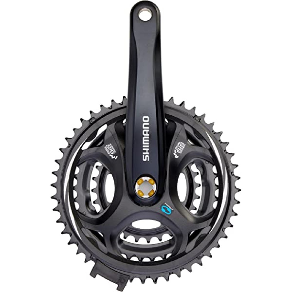 M311 48/38/28 170mm 7/8S CHAINSET - BLACK withOUT CHAINGUARD