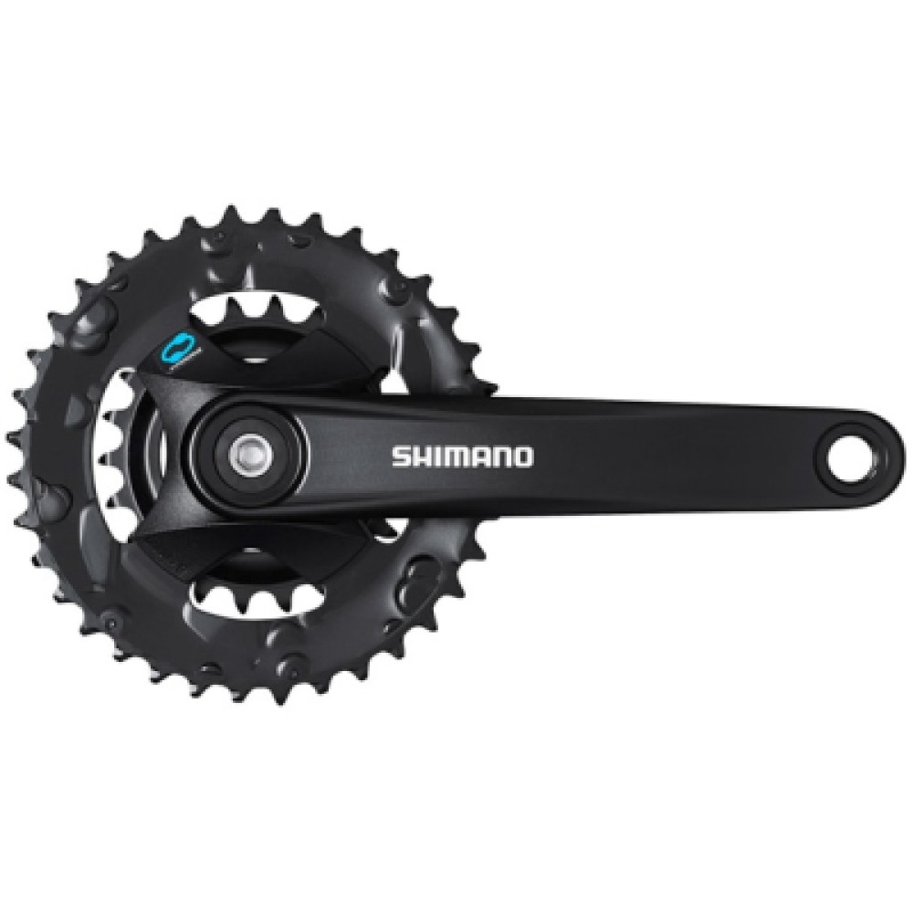 M315 36/22 170mm 8-Spd CHAINSET - BLACK withOUT CHAINGUARD