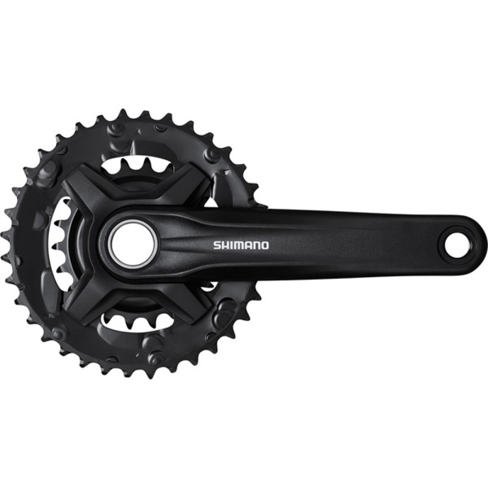 MT210 46/30 175mm 9-Spd CHAINSET - BLACK withOUT CHAINGUARD