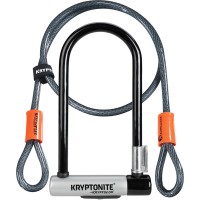 KRYPTONITE (S2) KRYPTOLOCK STD + FLEXCABLE LOCK TWINPACK