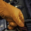 IGNITE NITRILE W/SHOP ORANGE GLOVES -  LARGE  (PACK 100)