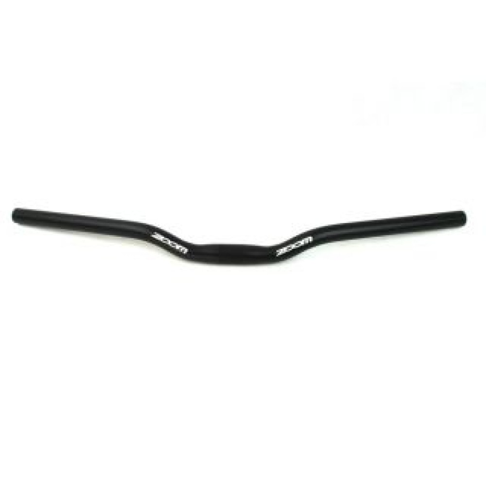 HANDLEBAR ZOOM ATB RISER 640mm  25.4 ALLOY - MATT BLK (40322