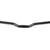 HANDLEBAR ZOOM ATB RISER 640mm  25.4 ALLOY - MATT BLK (40322