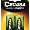 CEGASA ALK (C) LR14 BATTERIES (2)
