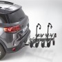 MOTTEZ 4-BIKE TOW BALL PLATFORM RACK NEW - TILT