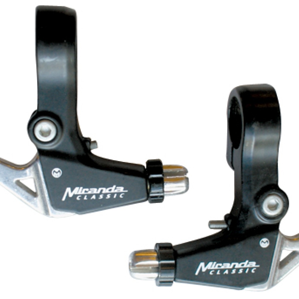 PROMAX BRAKE LEVER JUNIOR ALLOY PAIR - SILVER