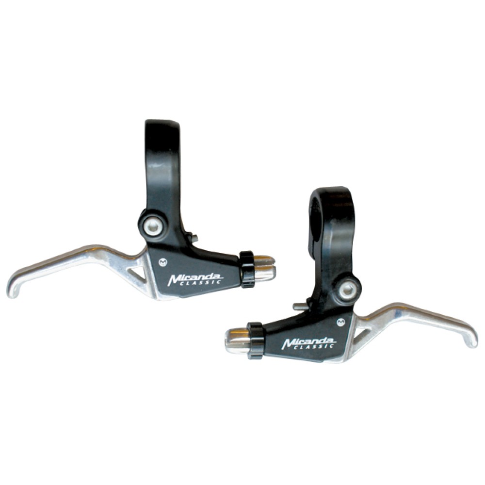 PROMAX BRAKE LEVER JUNIOR ALLOY PAIR - SILVER