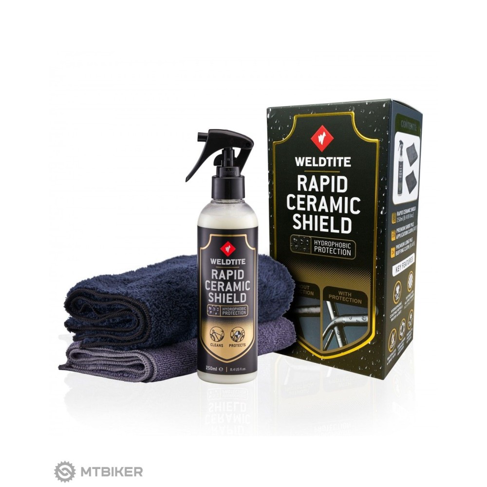 WELDTITE RAPID CERAMIC SHIELD KIT-SPRAY + CLOTHS (03103)