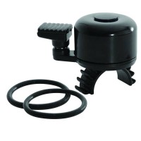 MINI ALLOY FLICK BELL - BLACK MINI ALLOY FLICK BELL - BLACK