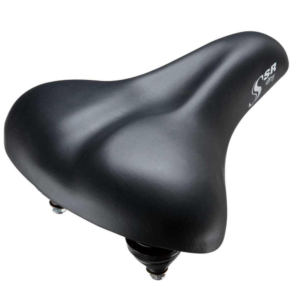 UNION 2785B BLACK SSR CITY SPRING VINYL SADDLE
