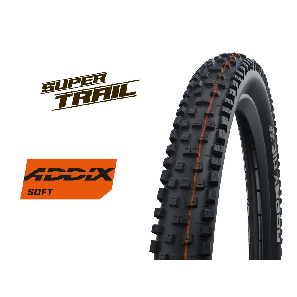SCHWALBE 650B NOBBY NIC TL EASY SUPER TRAIL FOLD TYRE (65-58