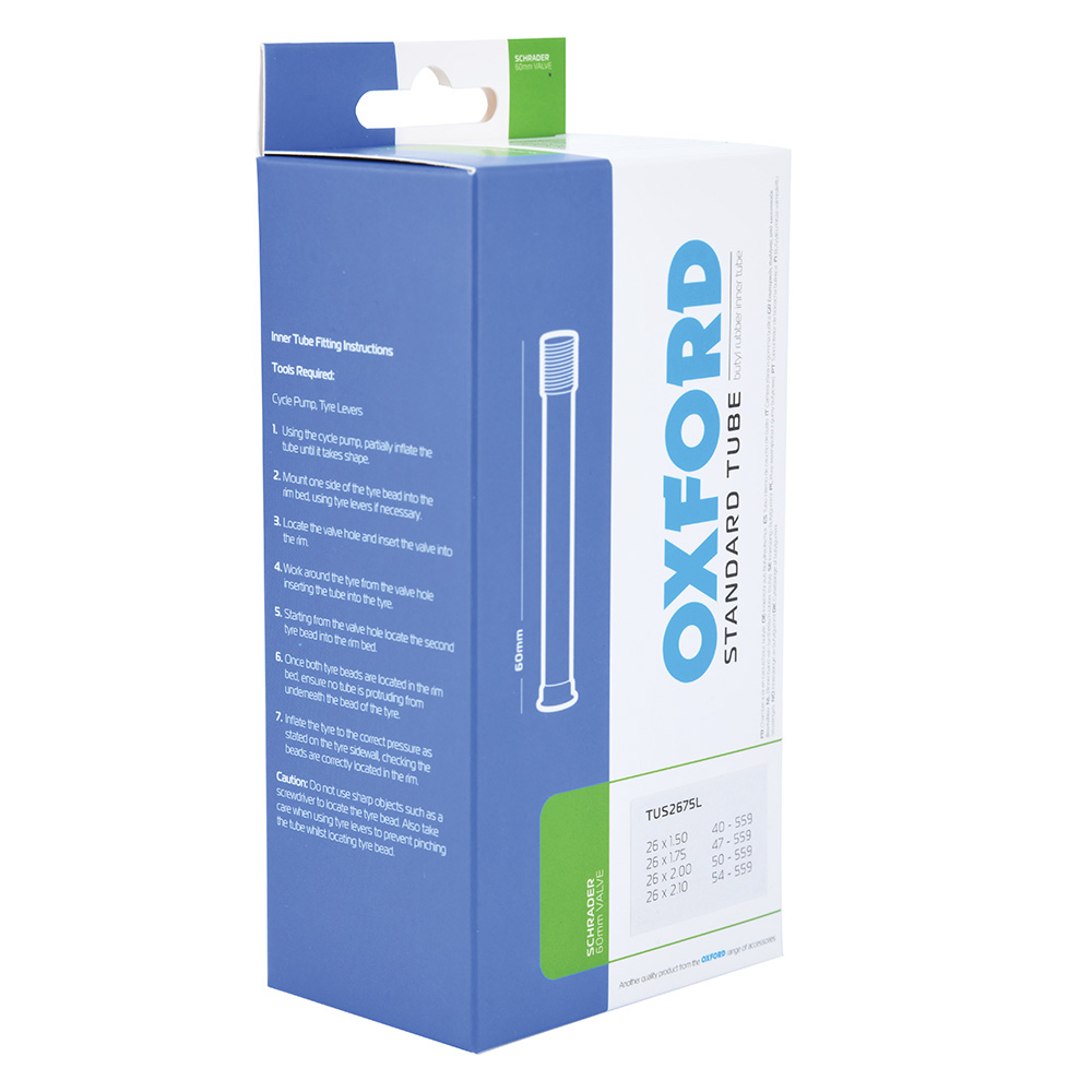 TUBE 26 x 1.75 (40/60-559) SCH 60mm -  OXFORD