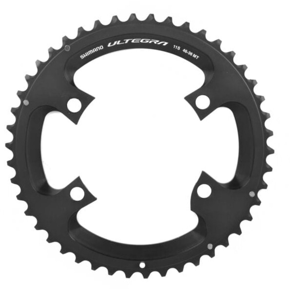 ULTEGRA FC-6800 46T 11-Spd CHAINRING (FOR 46-36) - BLACK