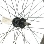24 x 1.75 BLACK ALLOY DISC REAR WHEEL GS A.H (TWR014BK)