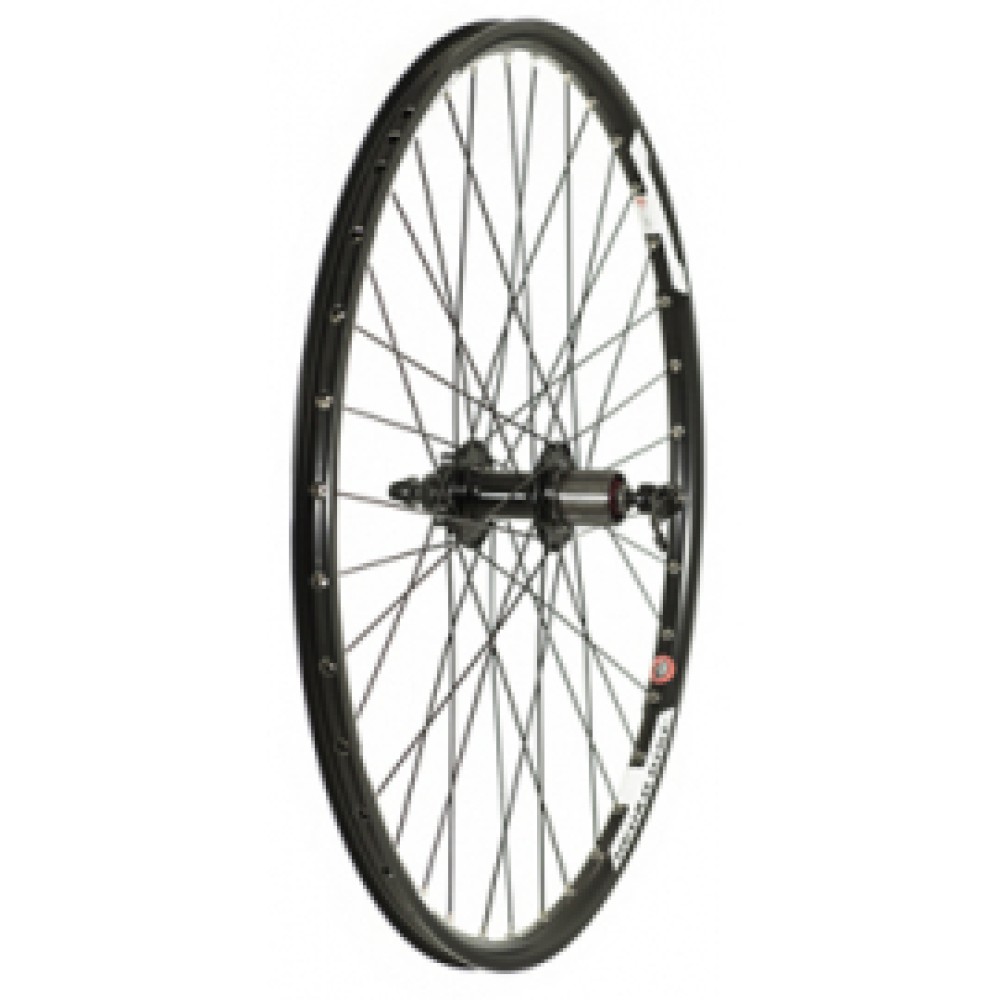 700C N/SECT DISC SPECIFIC BLK RIM FRONT QR GRAVEL /ROAD