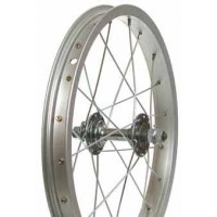 16 * 1.75 SILVER ALLOY FRONT WHEEL S.H