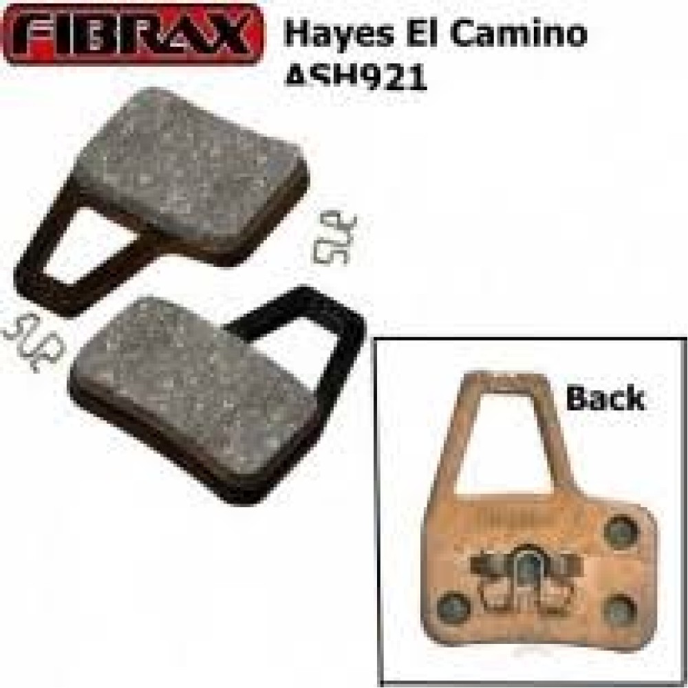 HAYES EL CAMMO COPY DISC PADS (ASH921 equ UNION DBP37)