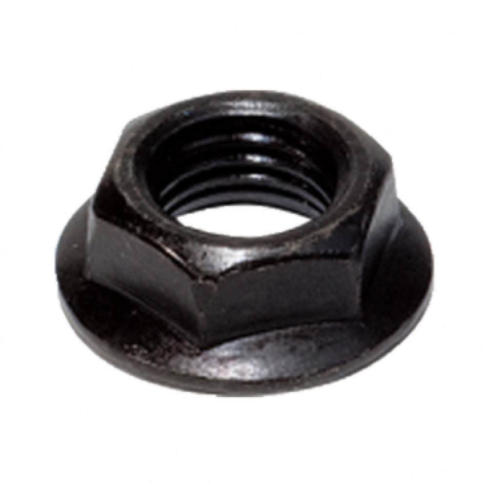 COTTERLESS / SERRATED AXLE NUTS 14mm (x10)