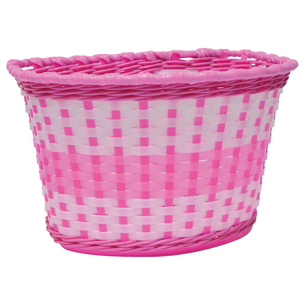 JNR WOVEN BASKET PINK TRIM
