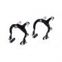 BMX BRAKE CALIPER SET - BLACK ALLOY
