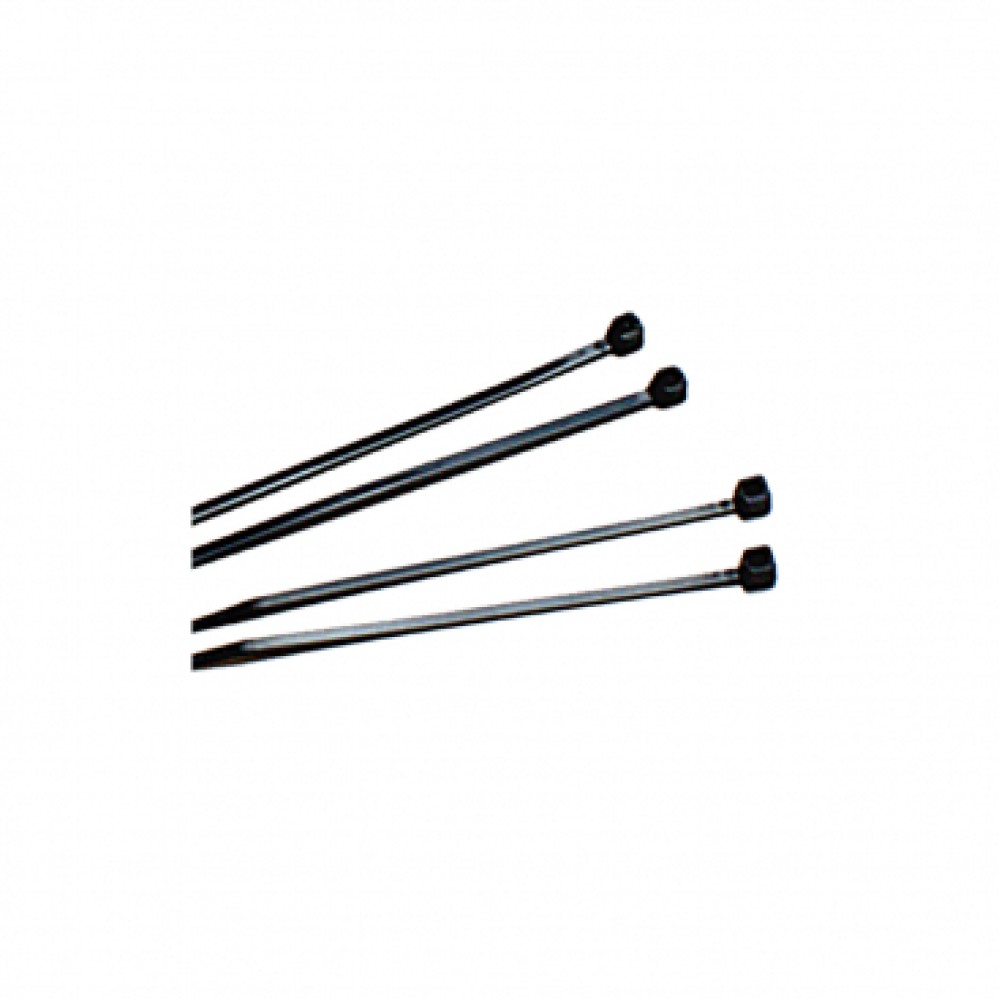 CABLE TIES MEDIUM-200mm - BLACK (100 Pack)