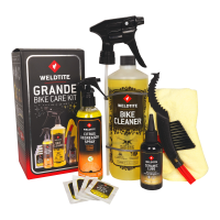 WELDTITE GRANDE BIKE CARE KIT - CLE/DEGR/LUB/BRSH/WIPE/CLOTH