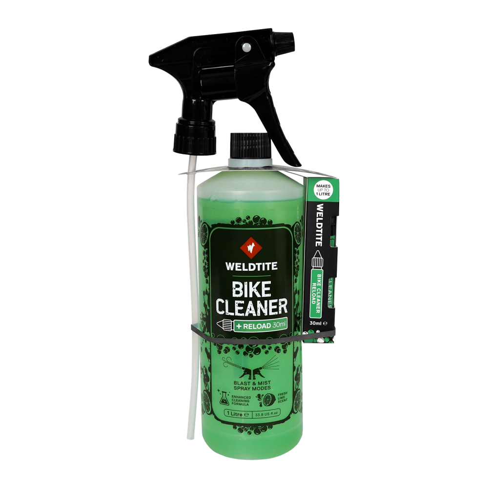 WELDTITE BIKE CLEANER 1L - Lime *with 30ml Reload* 03129