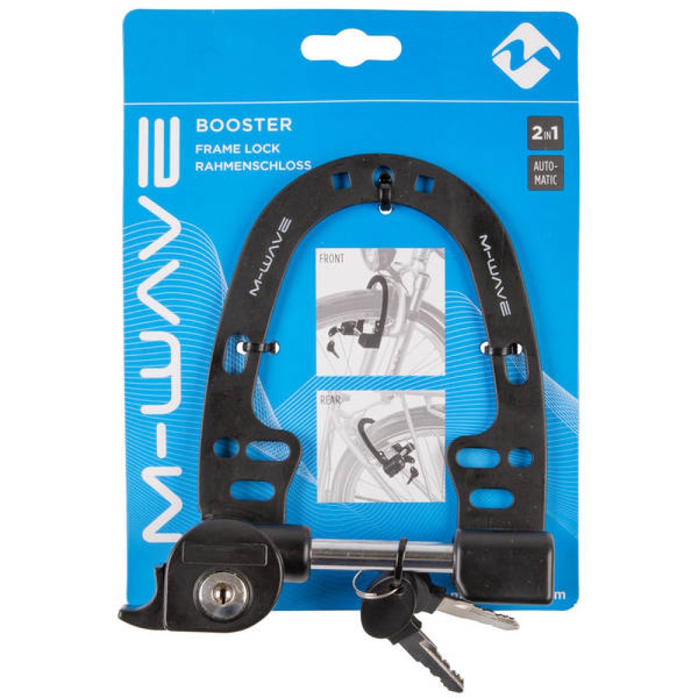 M-WAVE BOOSTER FRAME LOCK - BLACK