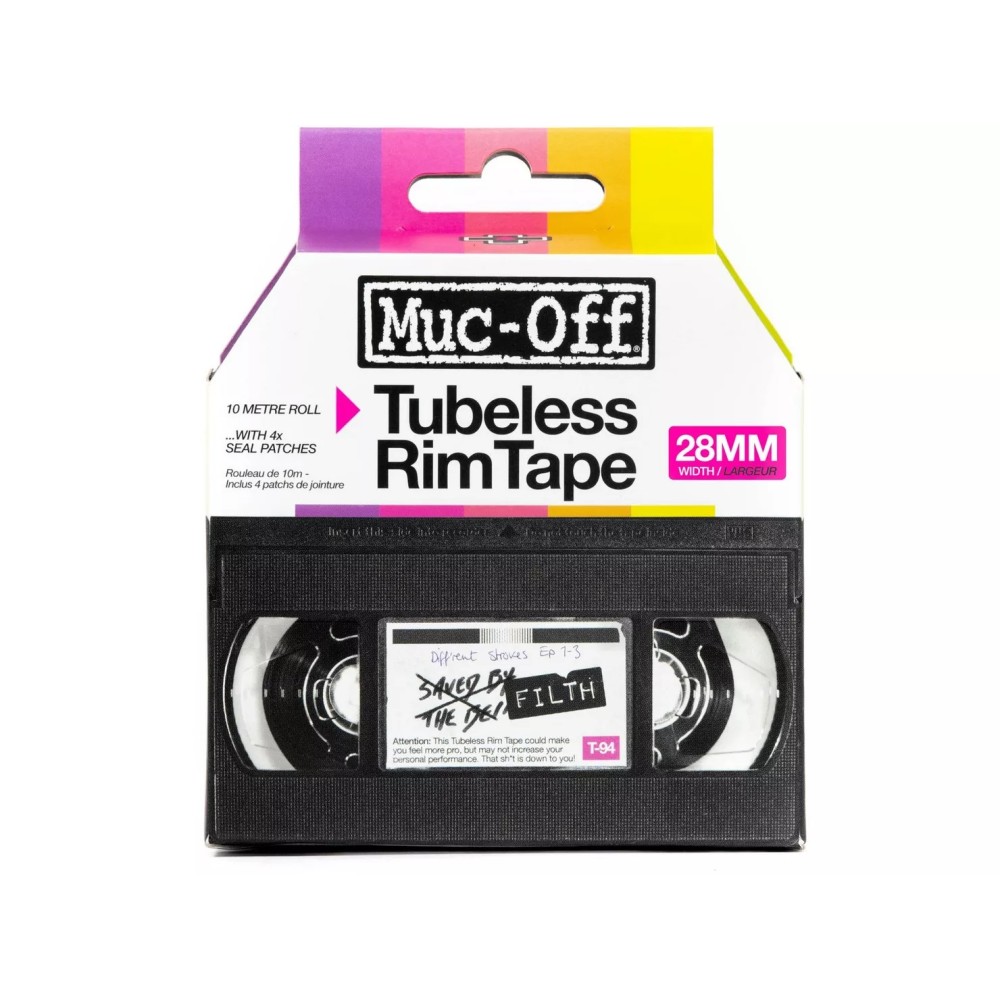 MUC-OFF TUBELESS RIM TAPE  28mm x 10m ROLL - BOXED (20071)