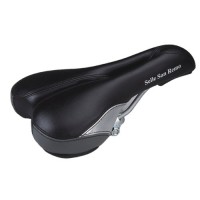 UNION 3110 ATB/MTB HOLE TYPE HR FOAM VINYL SADDLE - BLACK