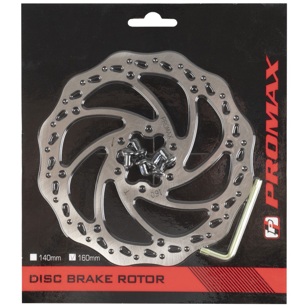 6 BOLT DISC ROTOR 160mm SS (PROMAX)