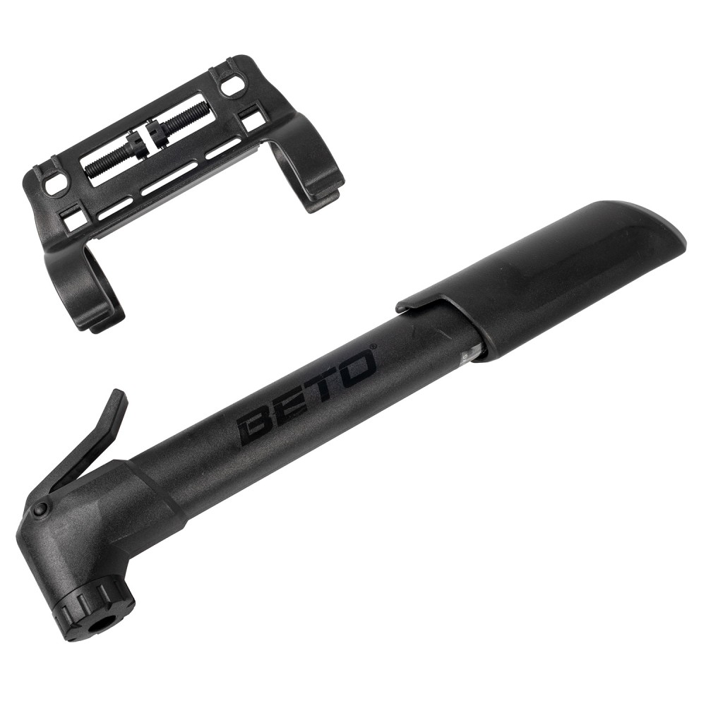 BETO ONE WAY PLASTIC MINI PUMP - ALL BLACK