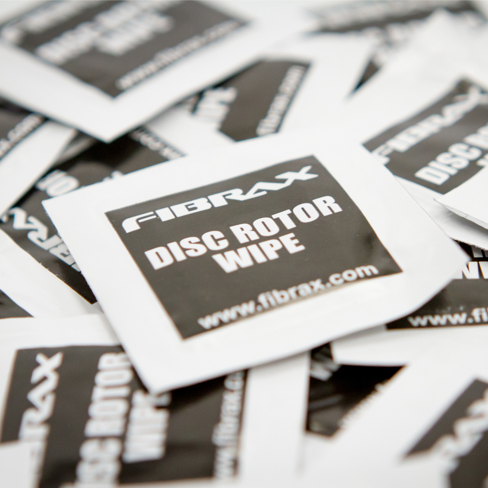 FIBRAX DISC ROTOR WIPES (50 WIPES PER PK)