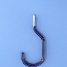 MOTTEZ PLASTIC COATED STORAGE HOOK (SINGLE -OEM)