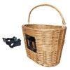 WICKER BASKET QR BRKT + HANDLE (H/BAR MOUNT) M-WAVE 431572